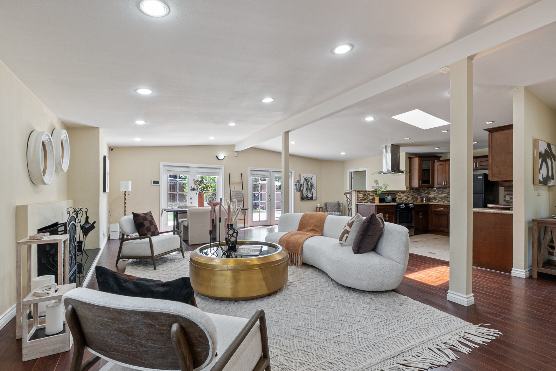 Open, Light-Filled Layout